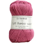 Włóczka Go Handmade Soft Bamboo "double"  / 17759 róż 