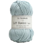 Włóczka Go Handmade Soft Bamboo "double"  / 17762 lazurowy błękit