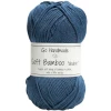 Włóczka Go Handmade Soft Bamboo "double"  / 17764 niebieski