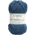 Włóczka Go Handmade Soft Bamboo "double"  / 17764 niebieski