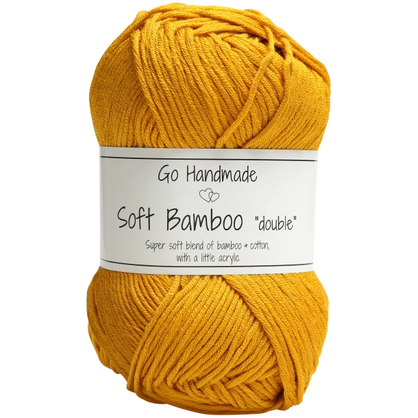 Włóczka Go Handmade Soft Bamboo "double" / 17765 curry