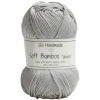 Włóczka Go Handmade Soft Bamboo "double" / 17769 jasny szary