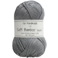 Włóczka Go Handmade Soft Bamboo "double" / 17770 szary