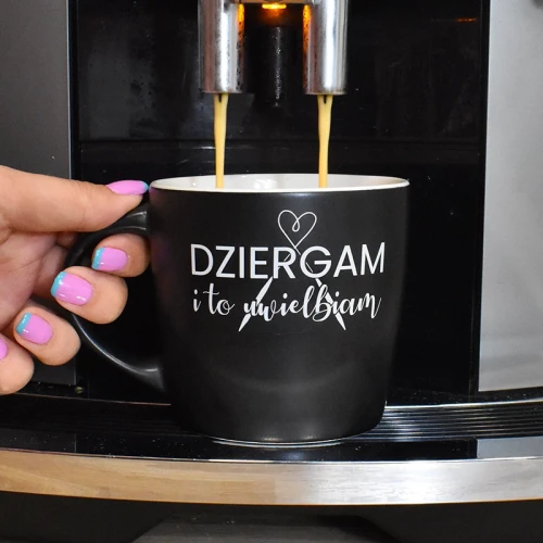 Kubek KOKONKI "Dziergam i to uwielbiam" - wersja druty