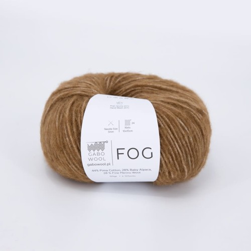 Włóczka Gabo Wool Fog 6121 / brąz