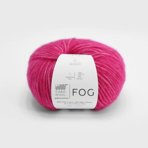 Włóczka Gabo Wool Fog 6130 / magenta