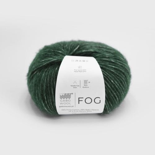 Włóczka Gabo Wool Fog 6172 / leśna zieleń