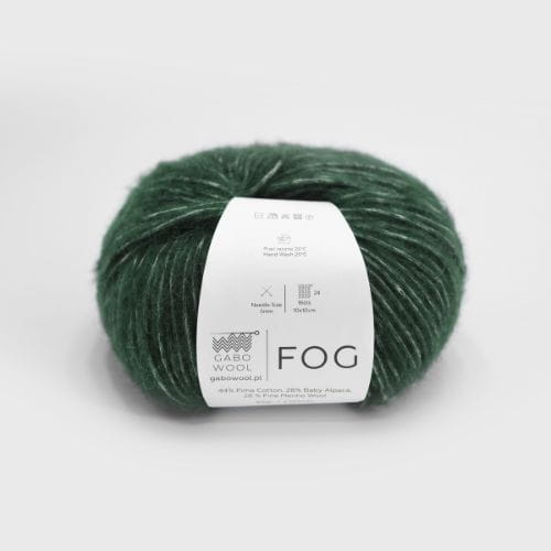 Włóczka Gabo Wool Fog 6172 / leśna zieleń