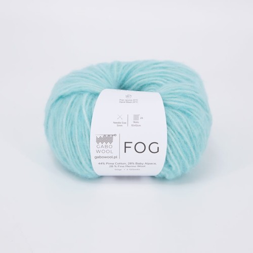 Włóczka Gabo Wool Fog 6230 / turkus