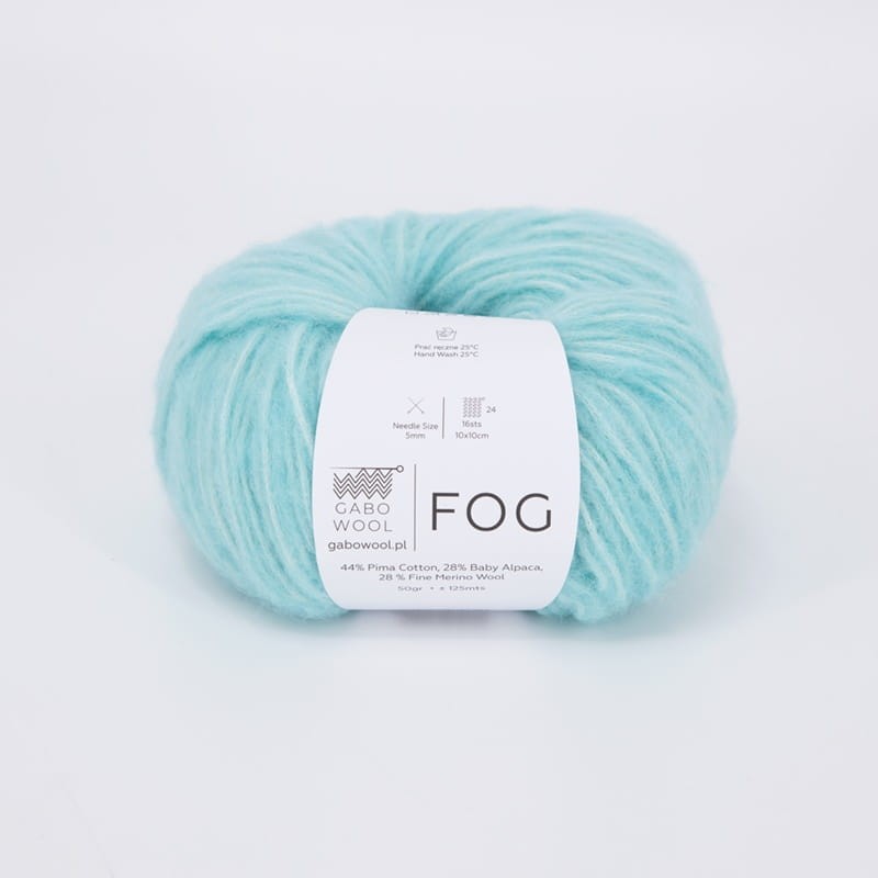 Włóczka Gabo Wool Fog 6230 / turkus