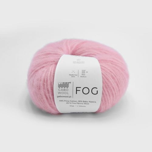 Włóczka Gabo Wool Fog 6244 / róż