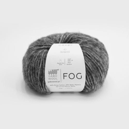 Włóczka Gabo Wool Fog 6602 / szary