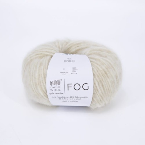 Włóczka Gabo Wool Fog 6680 / beż