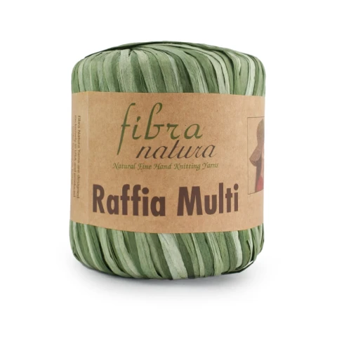 Włóczka Fibranatura Raffia Multi 117-24 / rafia papierowa