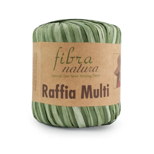 Włóczka Fibranatura Raffia Multi 117-24 / rafia papierowa
