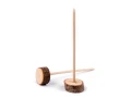 Stojak drewniany do figurek / naturalny / 2szt / 890729