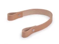 Uchwyt / rączka do torby skórzana / 2 x 30 cm / średni naturalny / 2 szt / 890607