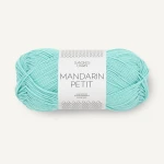 Włóczka Sandnes Garn Mandarin Petit 7213 / aqua