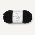 Włóczka Sandnes Garn Mandarin Petit 1099 / czerń