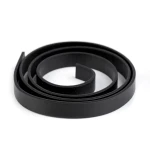 Uchwyty / rączki do torby eko skóra / półprodukt / czerń / 2 szt / 750185
