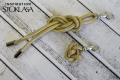 Końcówka do sznurka metalowa / ciemny nikiel / Ø3,5 mm / 8 x 14 mm / 4 szt.