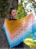 Wzór "Sorceress" (Czarodziejka) oraz wykonanie chusty: Julitkowe Sprawki