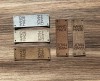 Zestaw metek "HAND MADE" / mix 3 / 60 x 20 mm / 5 szt.