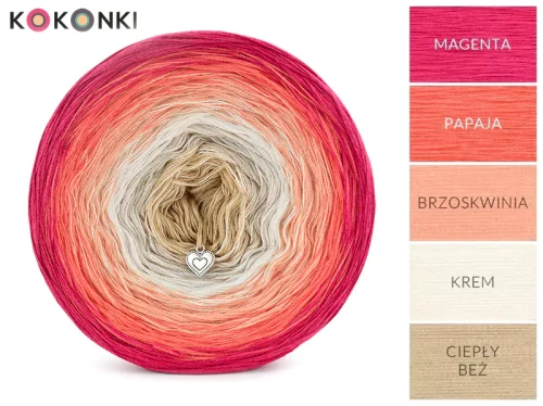 Zestaw na chustę SisLove Short 150I / szydełko / KOKONEK_Classic B182