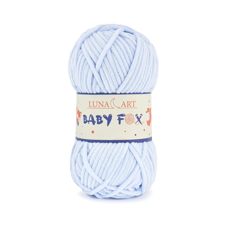 Włóczka Luna Art Baby Fox 100-49 / jasny błękit / zamiennik Dolphin Baby