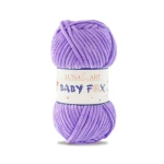 Włóczka Luna Art Baby Fox 100-55 / jasny fiolet
