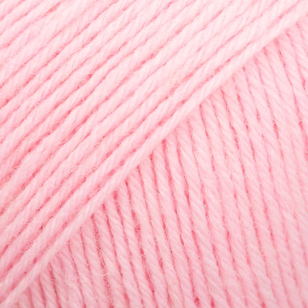 Włóczka skarpetkowa Drops Fabel 120 / baby pink / uni colour