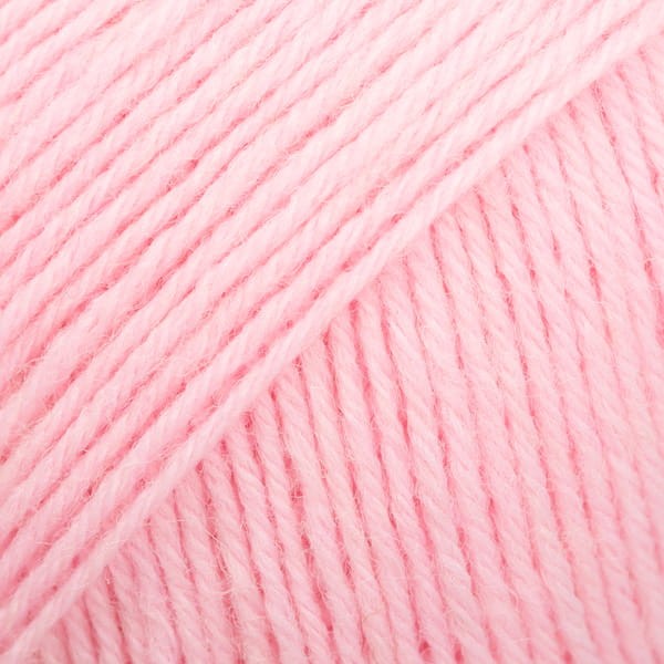 Włóczka skarpetkowa Drops Fabel 120 / baby pink / uni colour