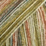 Włóczka skarpetkowa Drops Fabel 650 / leśny / long print