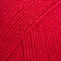 Włóczka skarpetkowa Drops Fabel 106 / czerwony / uni colour