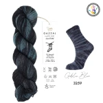 Włóczka skarpetkowa Gazzal Happy feet 3259 / Goblin Blue