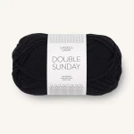 Włóczka Sandnes Garn Double Sunday 1099 / czerń