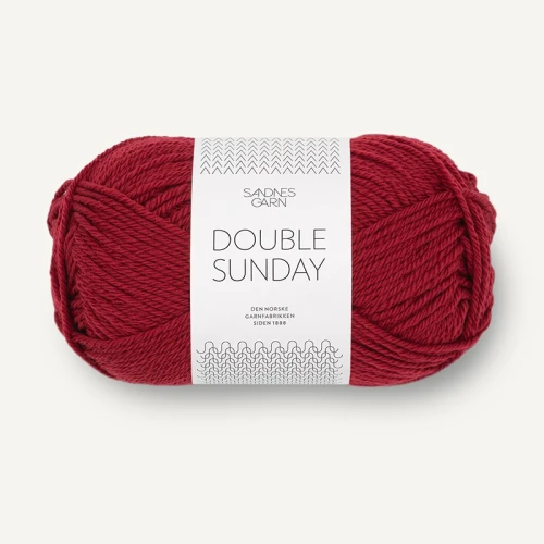Włóczka Sandnes Garn Double Sunday 4236 / czereśnia