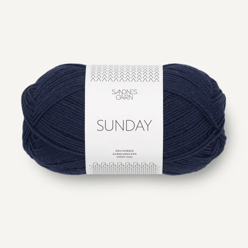 Włóczka Sandnes Garn Sunday 5882 / granat