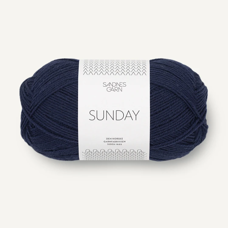 Włóczka Sandnes Garn Sunday 5882 / granat