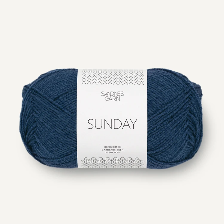 Włóczka Sandnes Garn Sunday 6062 / navy