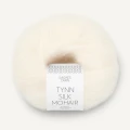 Włóczka Sandnes Garn Tynn Silk Mohair 1012 / ecru