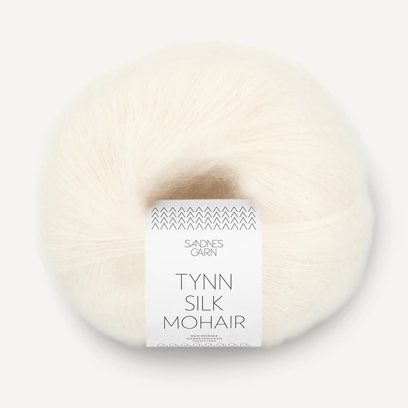 Włóczka Sandnes Garn Tynn Silk Mohair 1012 / ecru