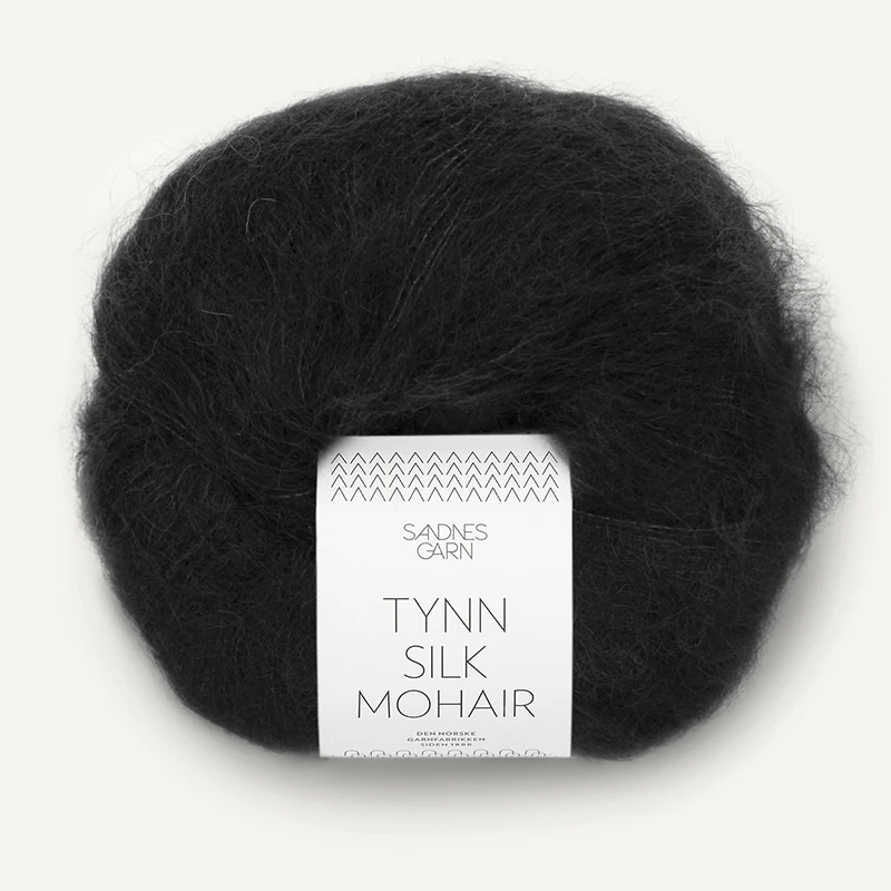 Włóczka Sandnes Garn Tynn Silk Mohair 1099 / czerń