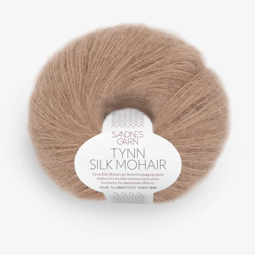 Włóczka Sandnes Garn Tynn Silk Mohair 3041 / kawa z mlekiem