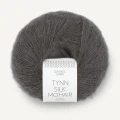 Włóczka Sandnes Garn Tynn Silk Mohair 3800 / ciemny szary