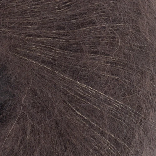 Włóczka Sandnes Garn Tynn Silk Mohair 3880 / chłodny brąz