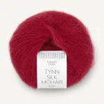 Włóczka Sandnes Garn Tynn Silk Mohair 4236 / czereśnia