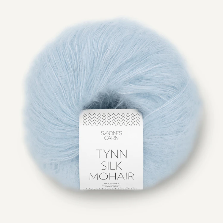 Włóczka Sandnes Garn Tynn Silk Mohair 6012 / baby blue