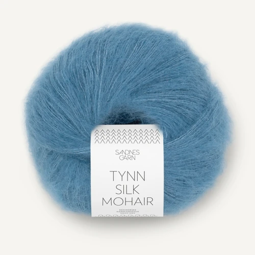 Włóczka Sandnes Garn Tynn Silk Mohair 6042 / indygo