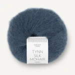 Włóczka Sandnes Garn Tynn Silk Mohair 6081 / ciemny jeans